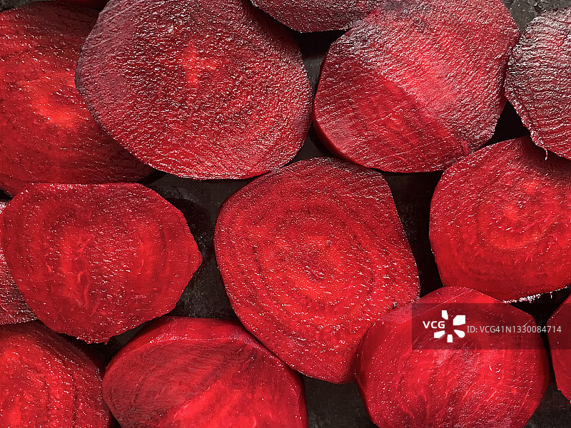 切割的甜菜图片素材