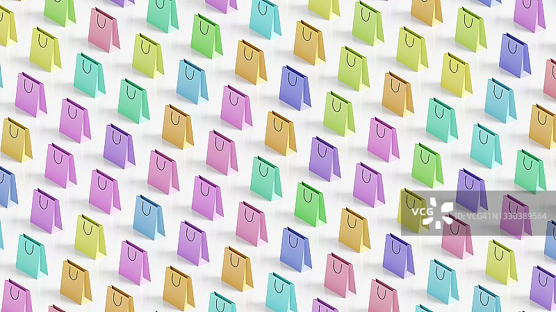 购物袋图案背景图片素材