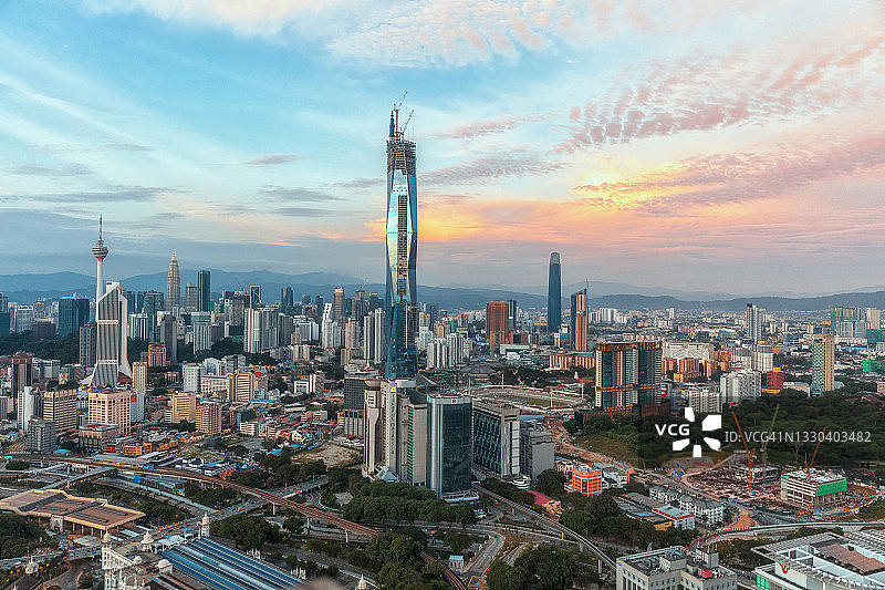 吉隆坡市中心图片素材