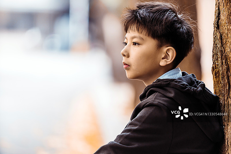 亚洲小男孩图片素材