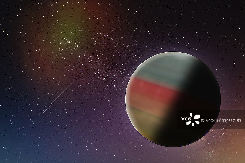 宇宙中的星球图片素材