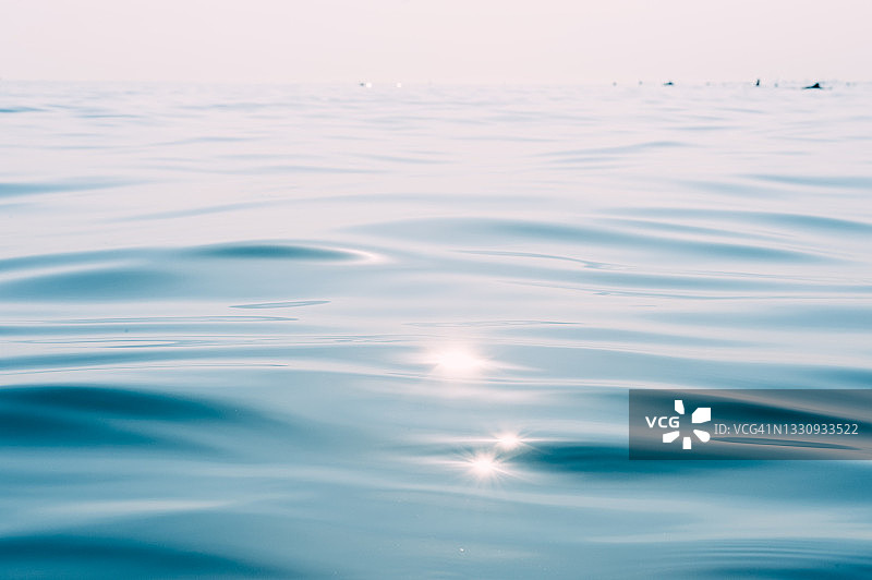 纹理海面的白天景色-库存照片图片素材
