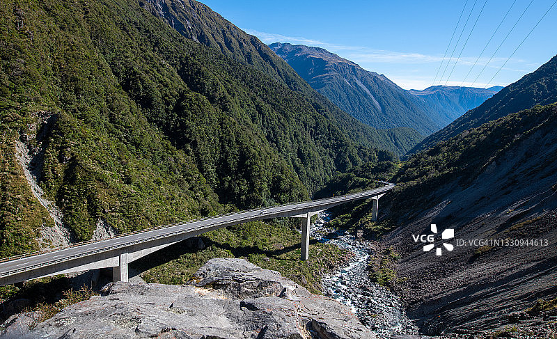 新西兰奥蒂拉高架桥图片素材