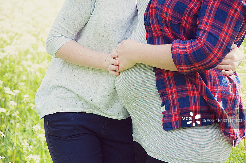 孕期情侣图片素材