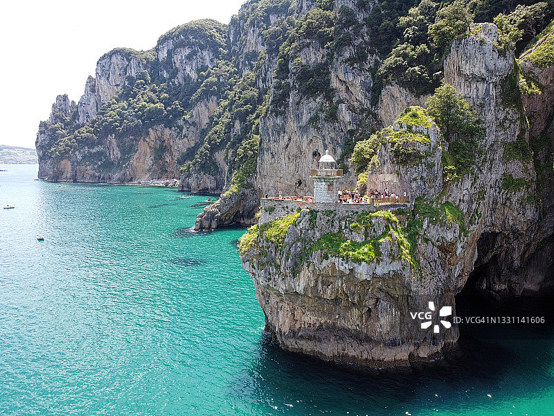 圣托尼亚的骏马灯塔图片素材