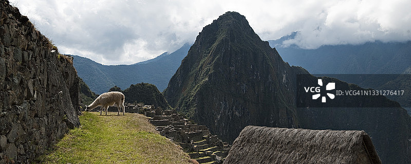马丘比丘古遗址图片素材