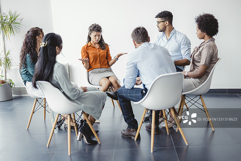 团体心理治疗图片素材