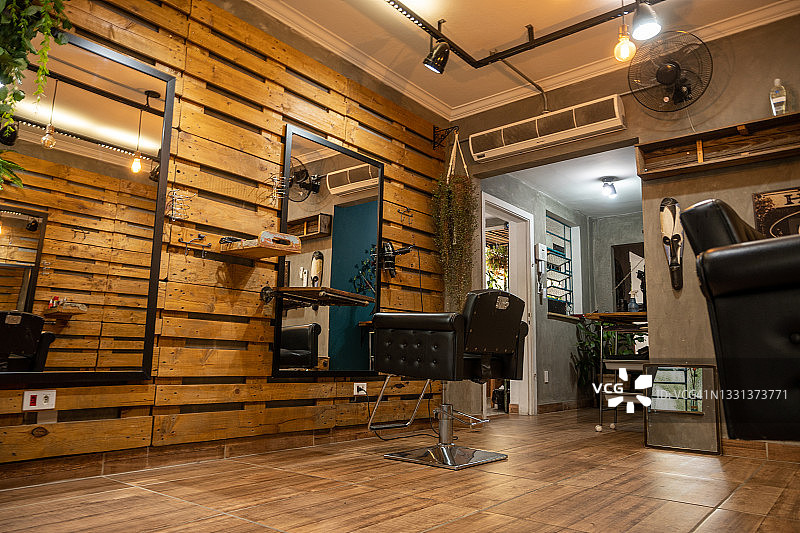 现代美发沙龙图片素材