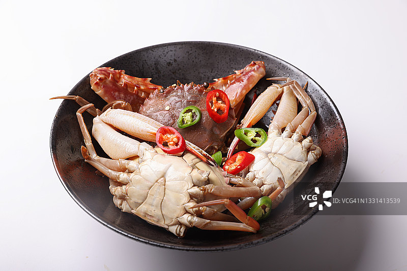 酱油腌红蟹图片素材
