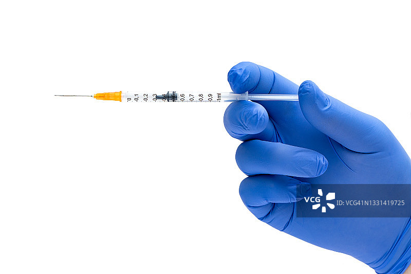 COVID-19疫苗注射图片素材