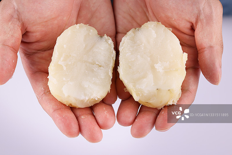 韩国宝城的新鲜土豆图片素材