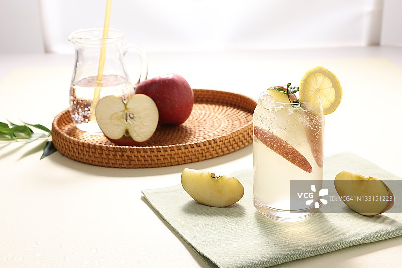 苹果醋图片素材