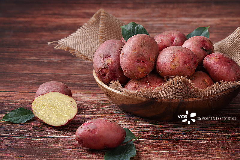 红土豆图片素材