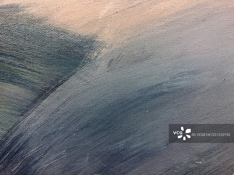 蓝白油彩帆布图片素材