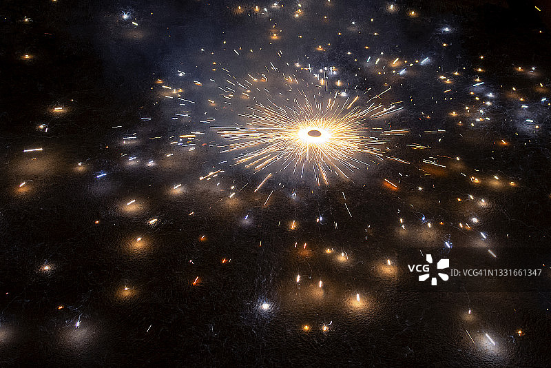 庆典期间的烟花图片素材