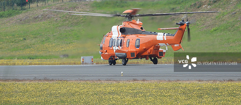 救援直升机图片素材