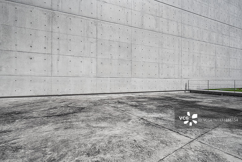 空的工作室背景，混凝土纹理图片素材
