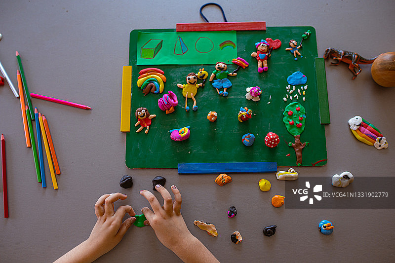 橡皮泥世界图片素材