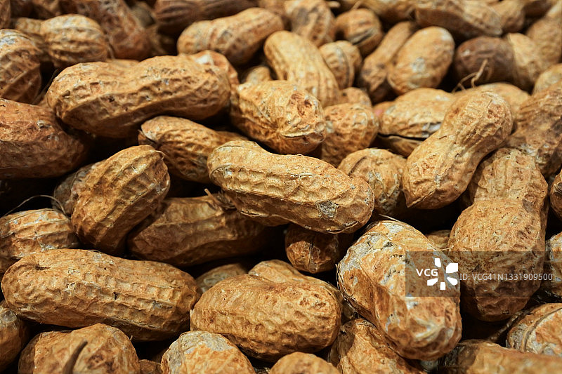 带壳烤花生图片素材