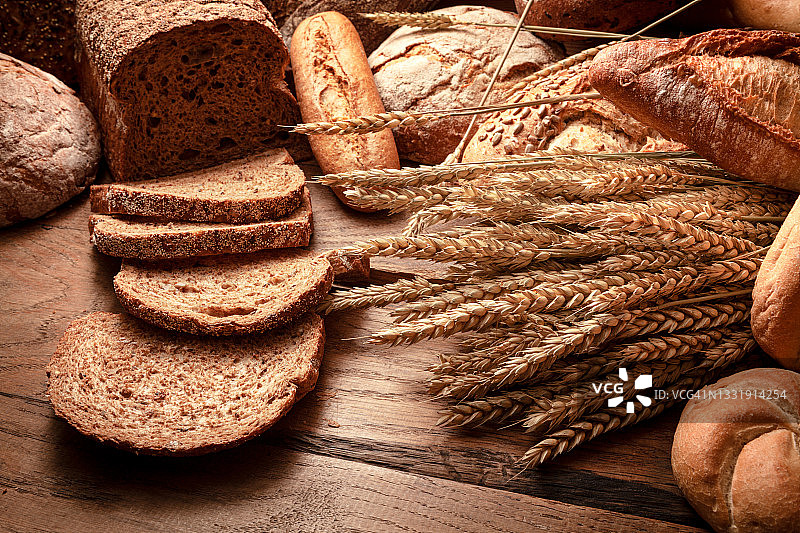 面包品种静物图片素材