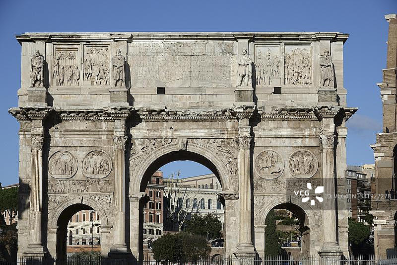 君士坦丁凯旋门图片素材