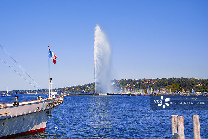 日内瓦的杰特喷泉图片素材