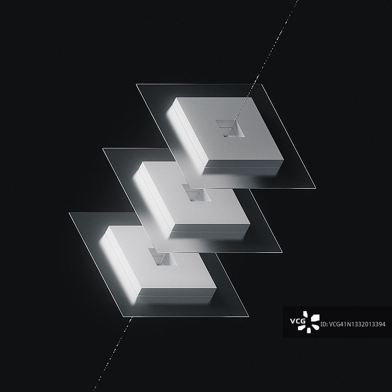 极简几何图形构成图片素材