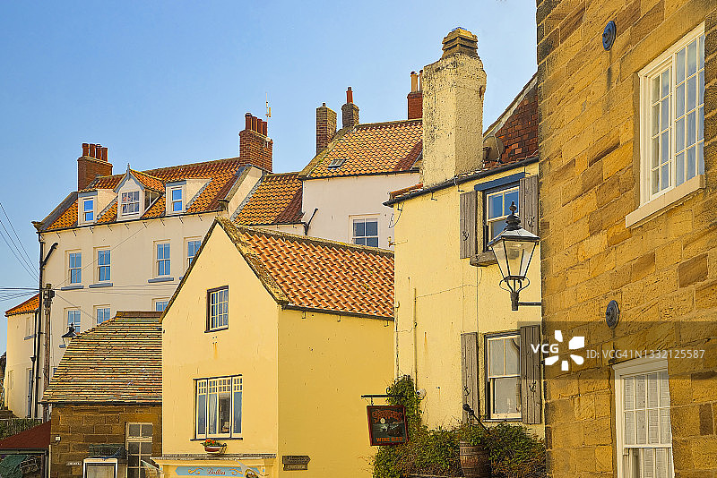 英国约克郡罗宾汉湾图片素材