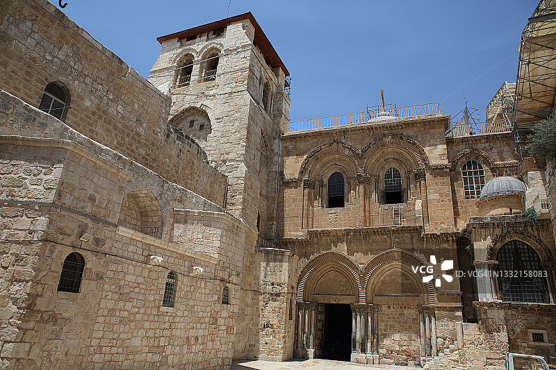 圣墓教堂入口图片素材