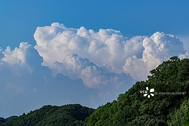 夏日云彩图片素材