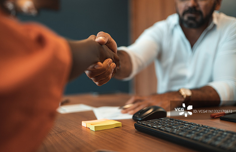 商业握手图片素材