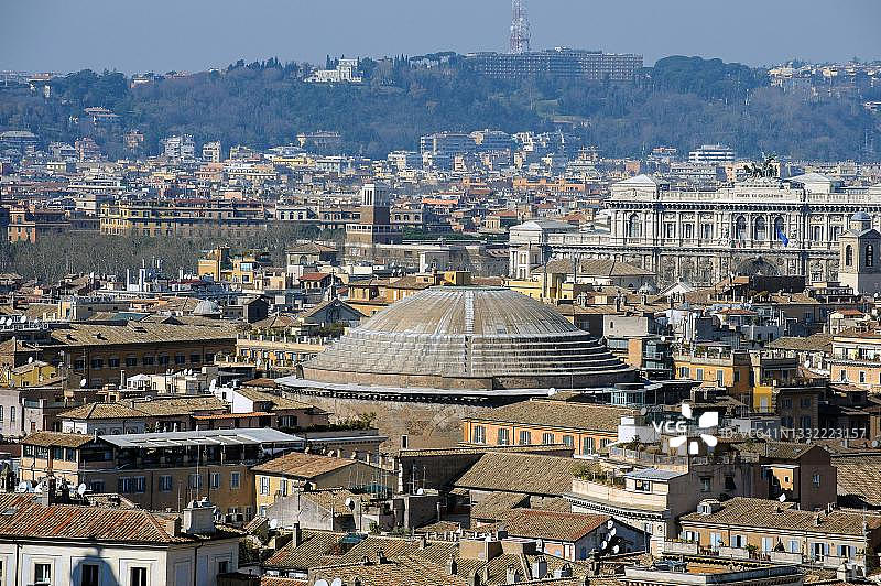 罗马万神殿的穹顶图片素材