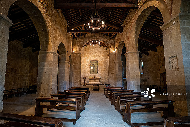 意大利托斯卡纳锡耶纳皮恩扎图片素材