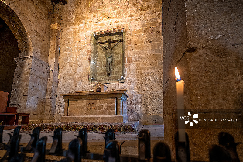 意大利托斯卡纳锡耶纳皮恩扎图片素材