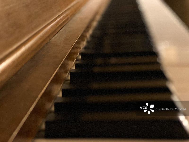 钢琴琴键透视效果banner图片素材