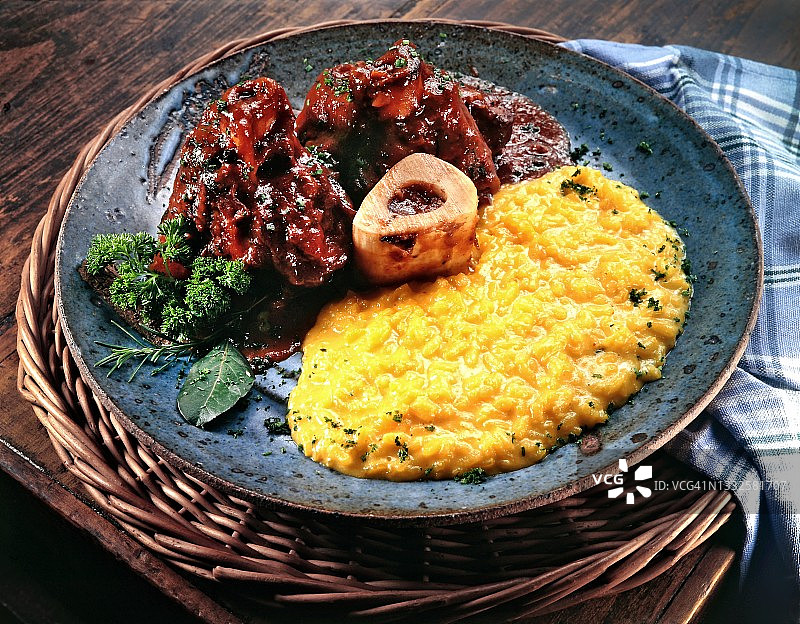 意式烩牛膝1图片素材