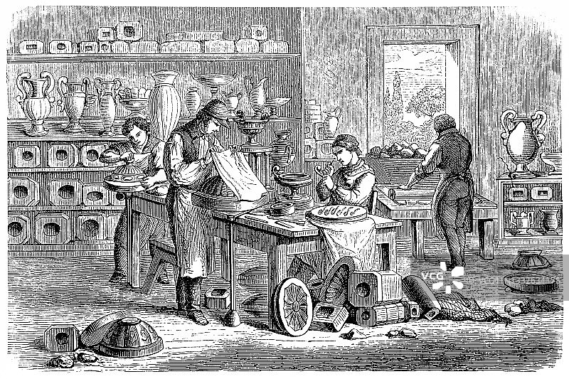 陶瓷模具工坊图片素材