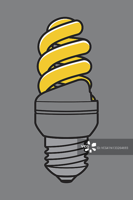 节能灯泡图片素材