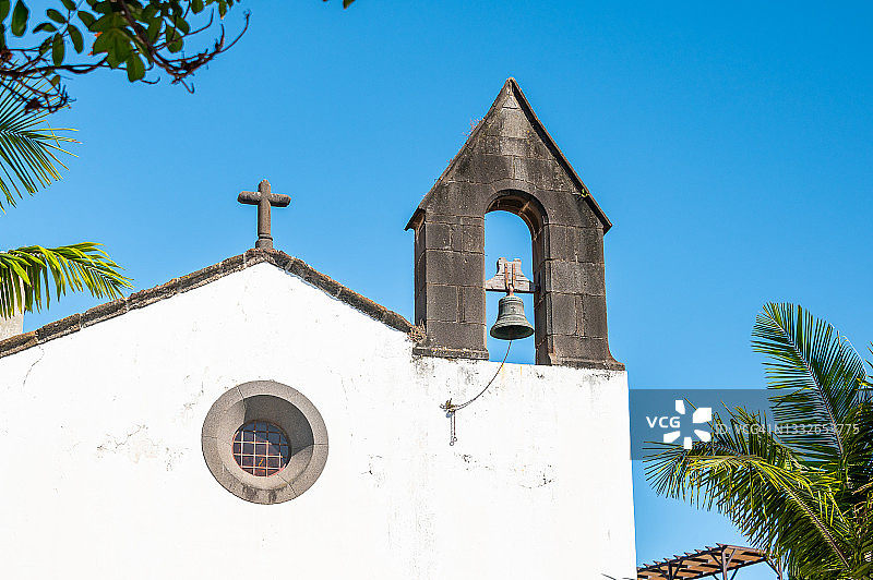 丰沙尔马德拉的拉戈科尔波圣托教堂图片素材
