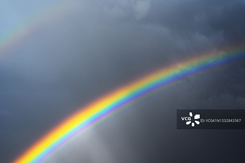 天空中的美丽彩虹图片素材