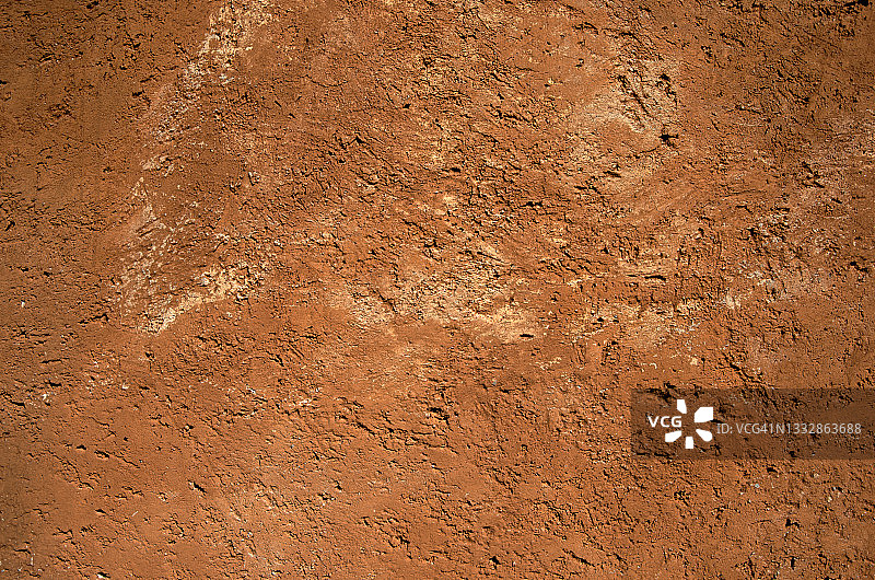 棕色粘土灰泥墙图片素材