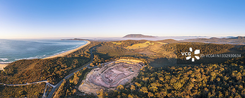 邦尼山采石场图片素材