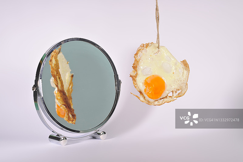 单面煎蛋图片素材
