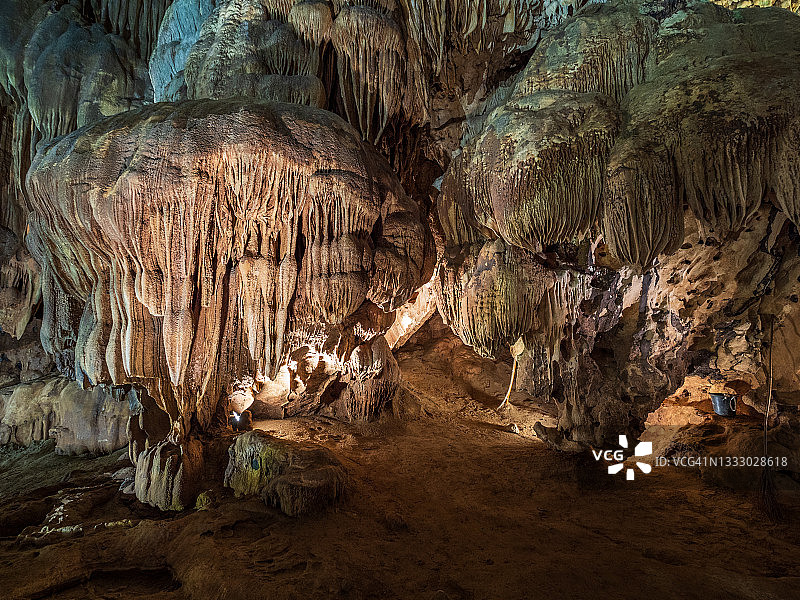 峰牙洞内部 - 联合国教科文组织世界遗产地图片素材