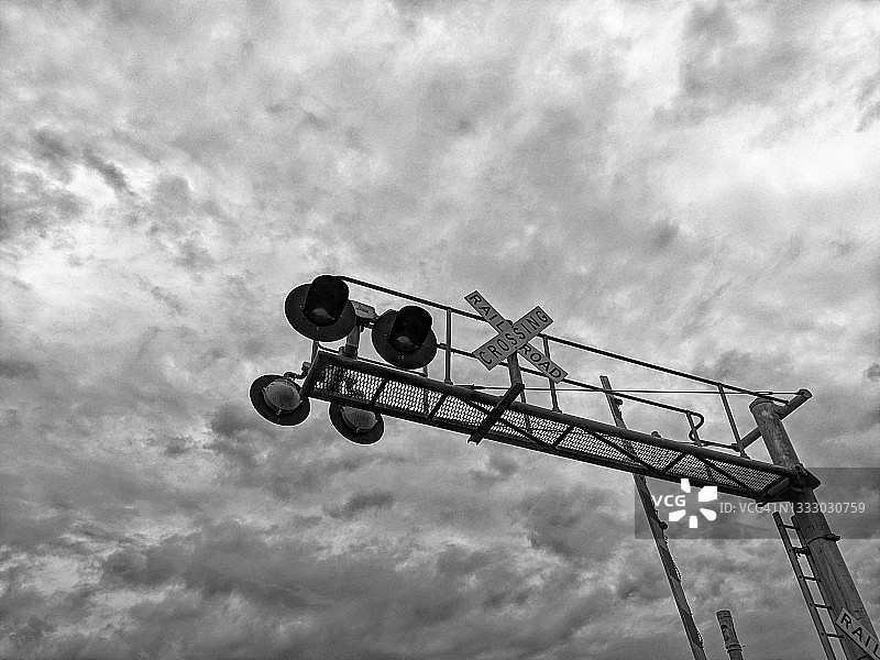 铁路平交道图片素材