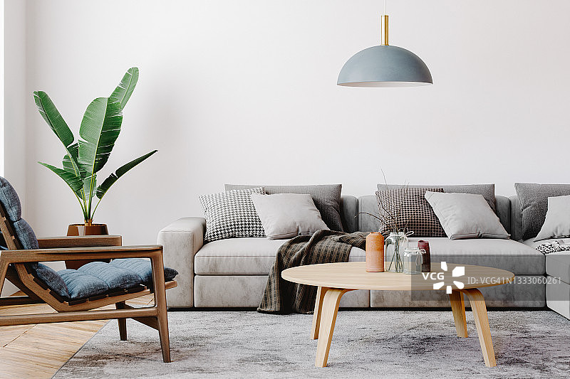 现代客厅室内设计图片素材