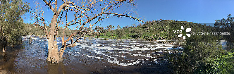 西澳大利亚珀斯附近贝尔斯 rapids景观图片素材