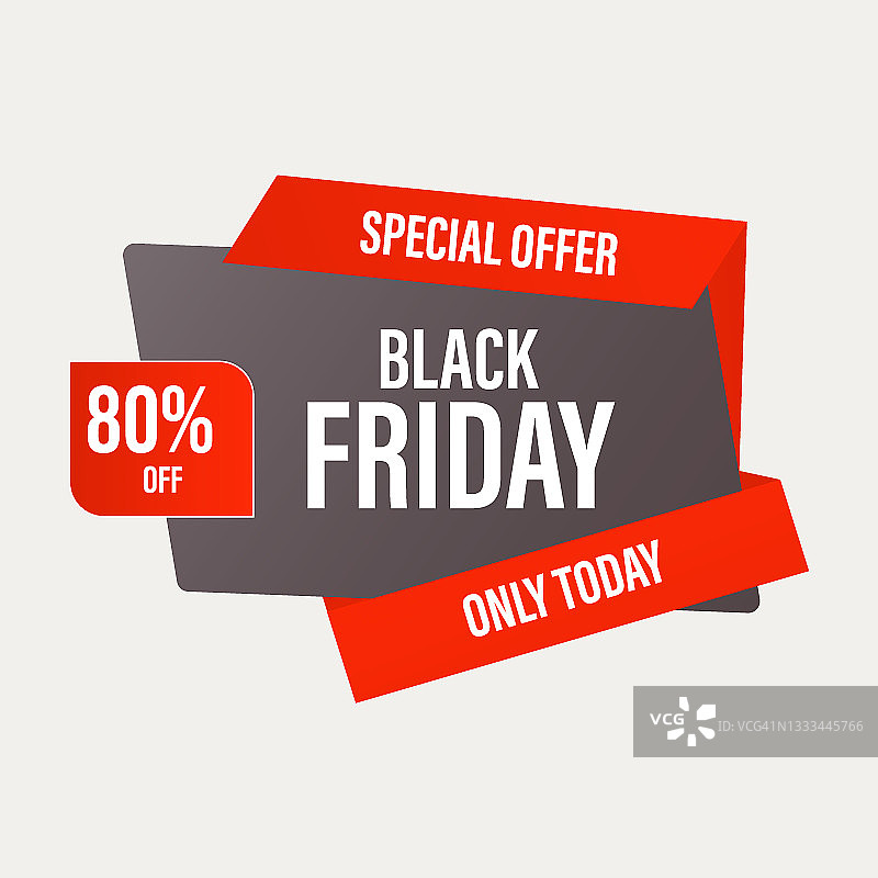 黑色星期五促销价格折扣营销推广标签贴纸徽章图片素材