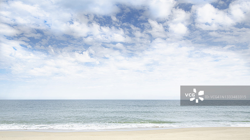 美国马萨诸塞州楠塔基特岛大西洋上空的云彩图片素材