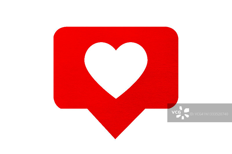 心形通知图标图片素材